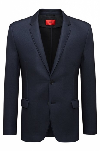 Blazer met notch-revers